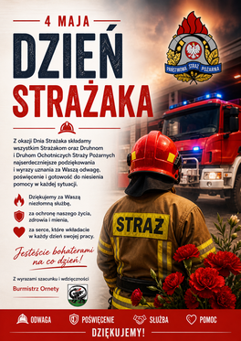 Grafika Dzień Strażaka